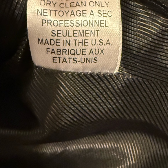 Alice + Olivia Black and Gray Trench Coat - Picture 5 of 5